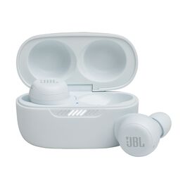 JBL Live Free NC+ TWS - White - True wireless Noise Cancelling earbuds - Hero JBL Live Free NC+ TWS - White - True wireless Noise Cancelling earbuds - Hero